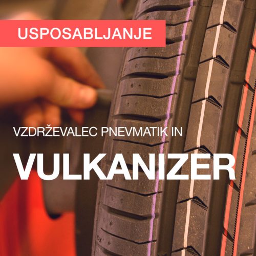 Vzdrževalec pnevmatik in vulkanizer